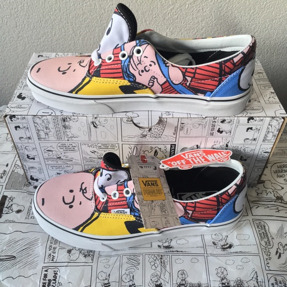Vans Shoes - vans era(peanuts)pnuts gng/trwht